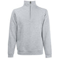 Classic felpa collo zip F62114