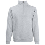 Classic felpa collo zip F62114