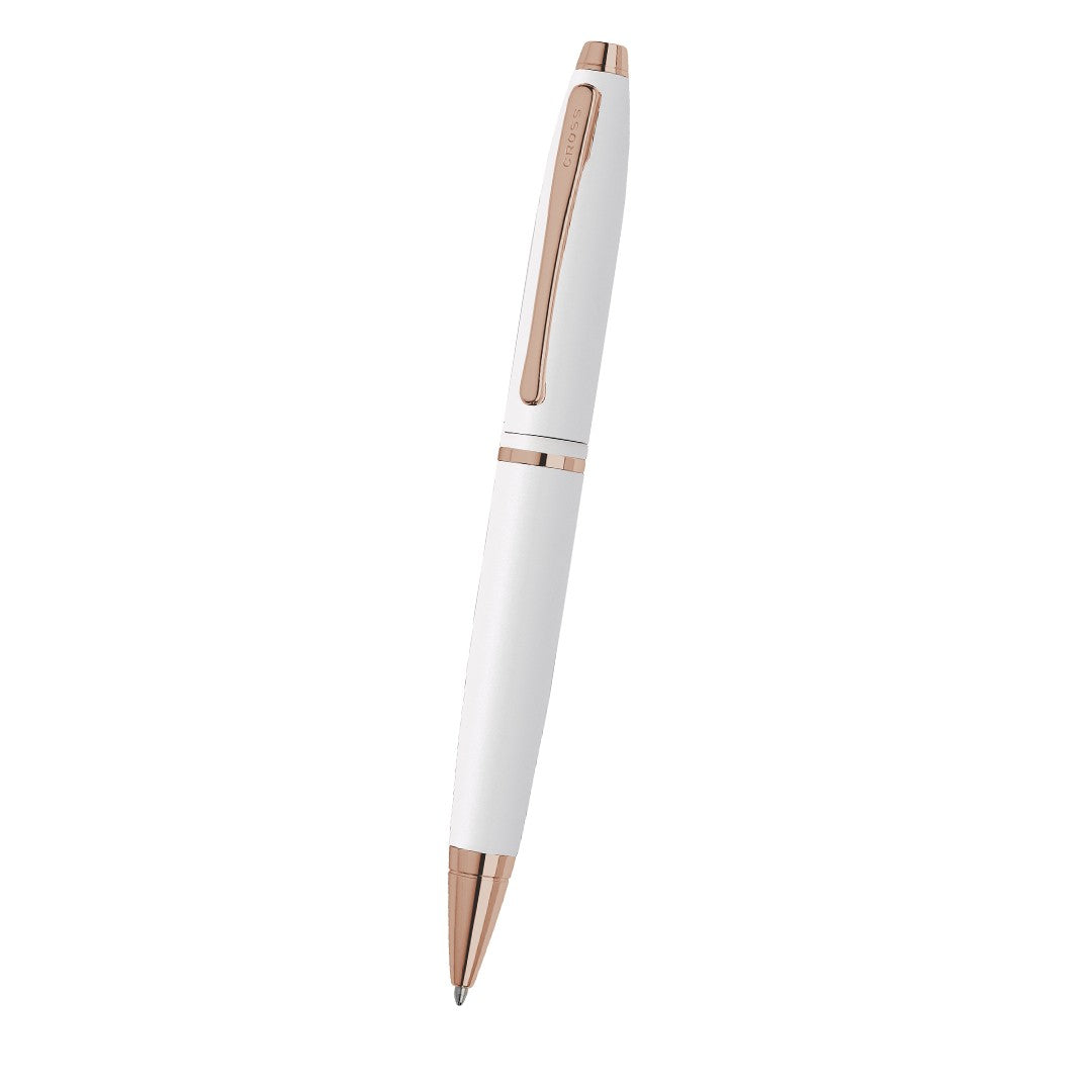 Cross Calais White penna a sfera 00170