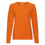 Felpa leggera donna French Terry girocollo raglan F62146