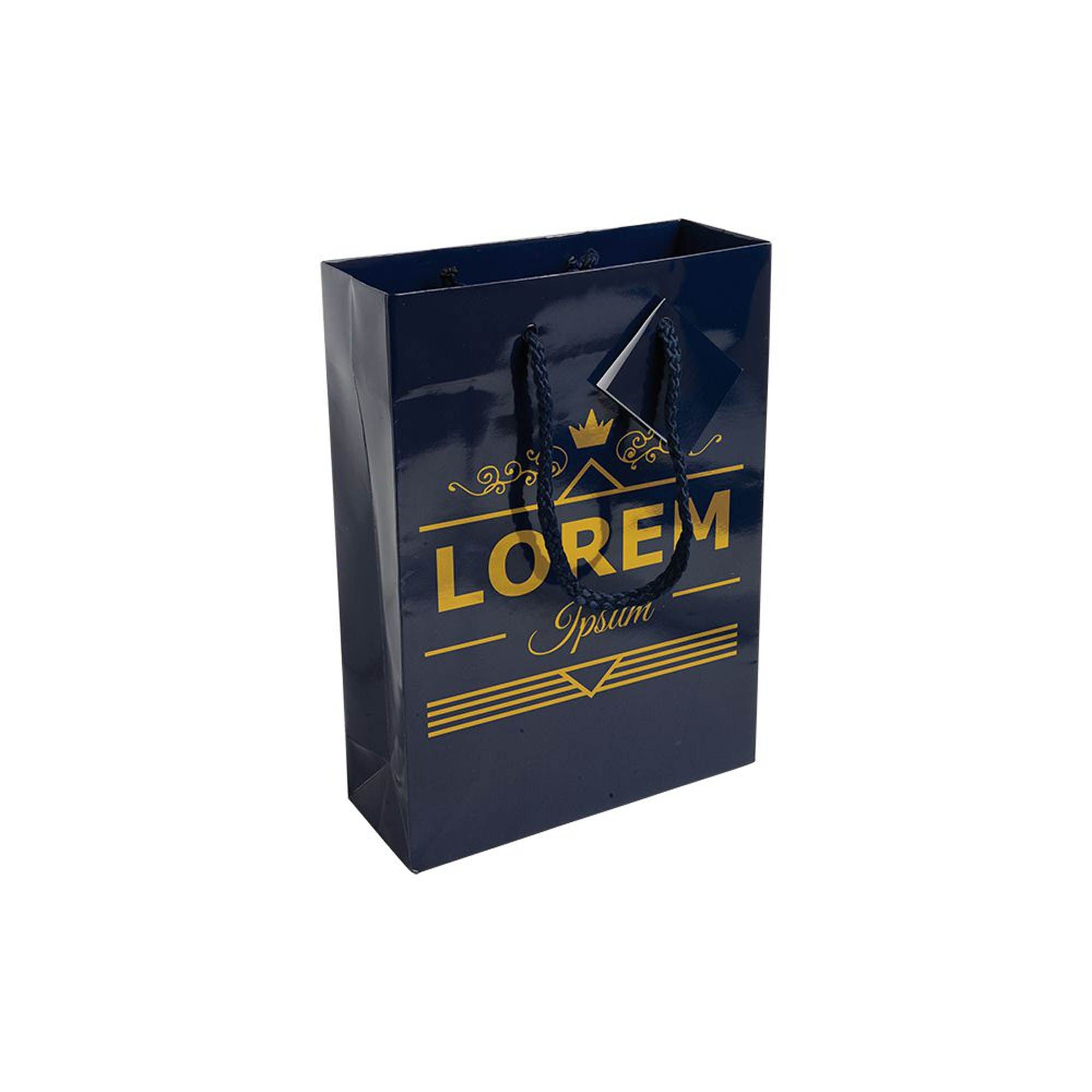 Shopper carta laminata 18x25x7 05179