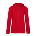 Organic Felpa French Terry donna cappuccio zip lunga CWW36B