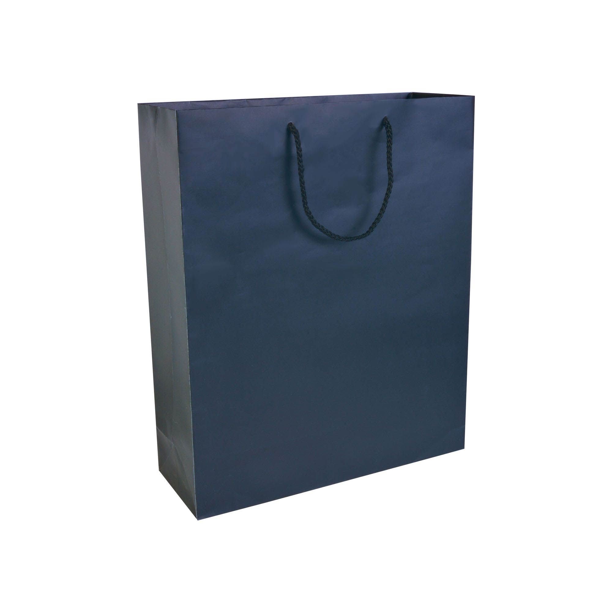 Shopper carta laminata opaca 26x35x11 05186