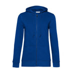 Organic Felpa French Terry donna cappuccio zip lunga CWW36B