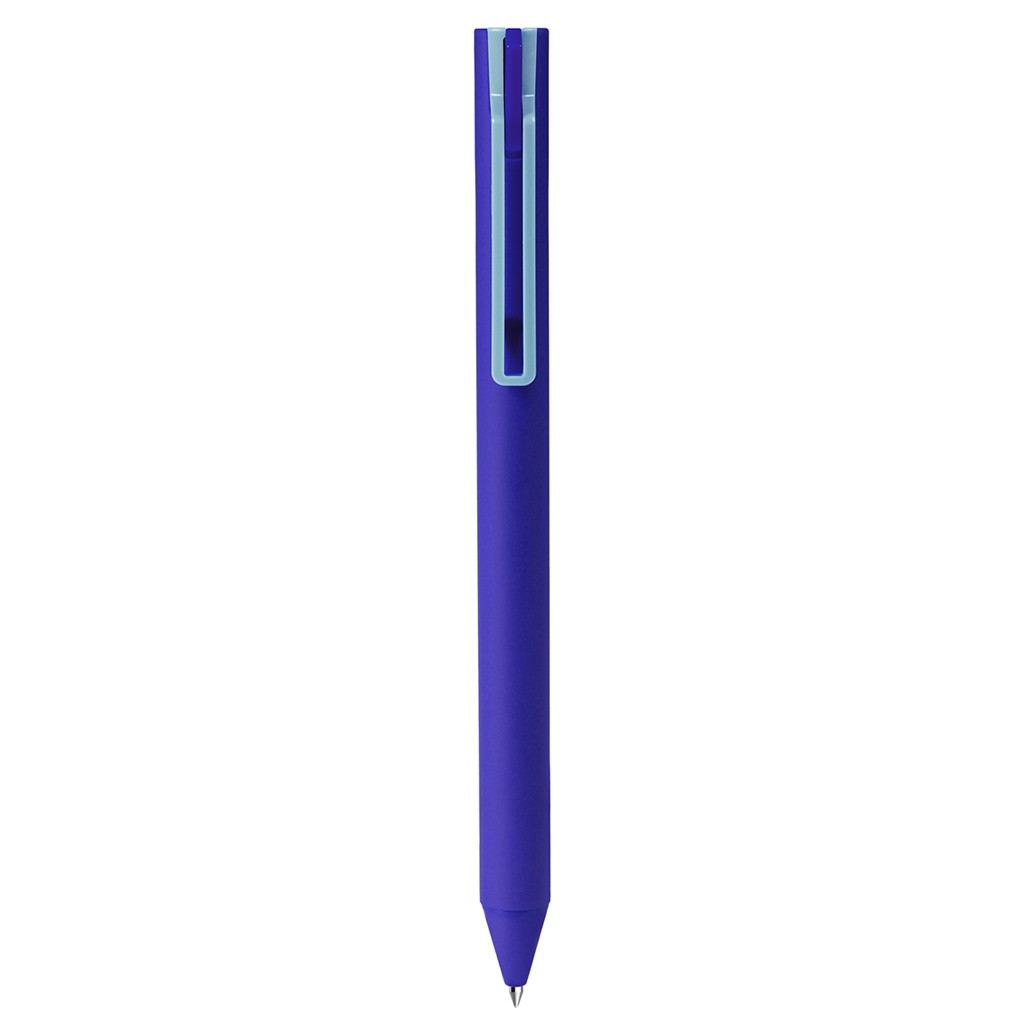 Penna a sfera in plastica soft touch 00028