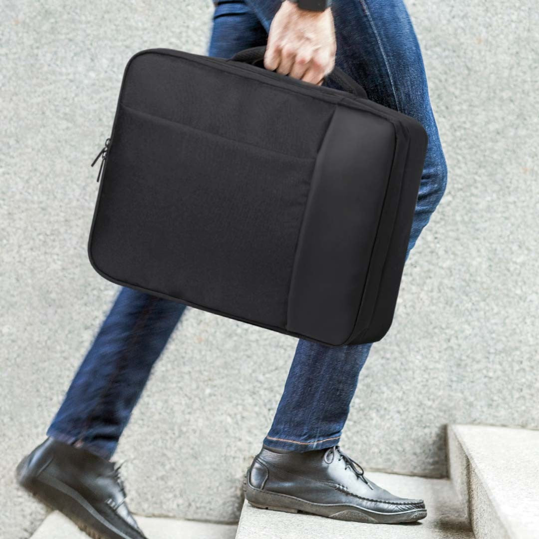 Zaino in poliestere e similpelle 01674