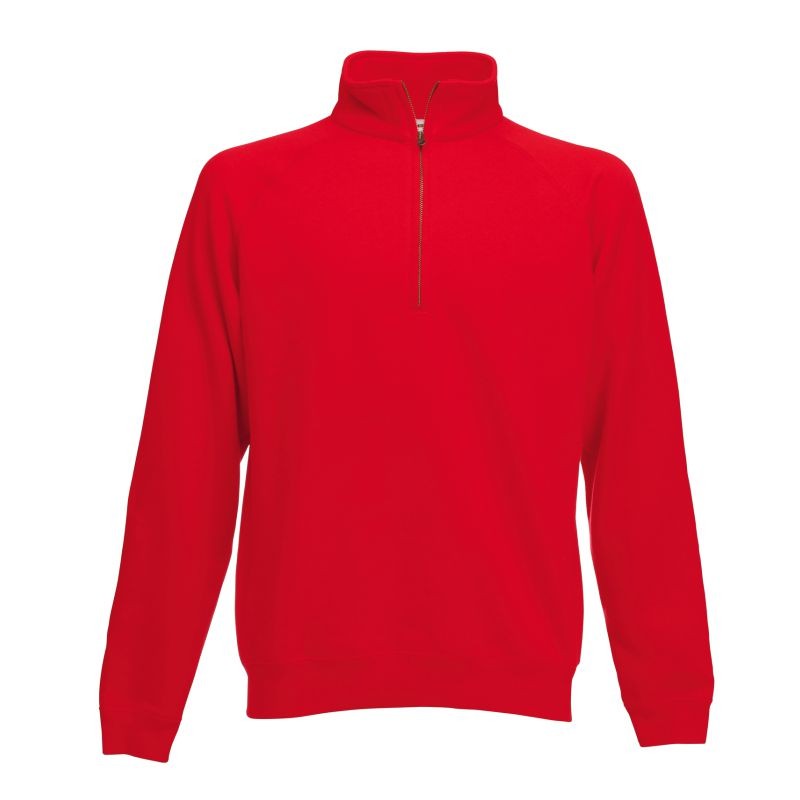 Classic felpa collo zip F62114