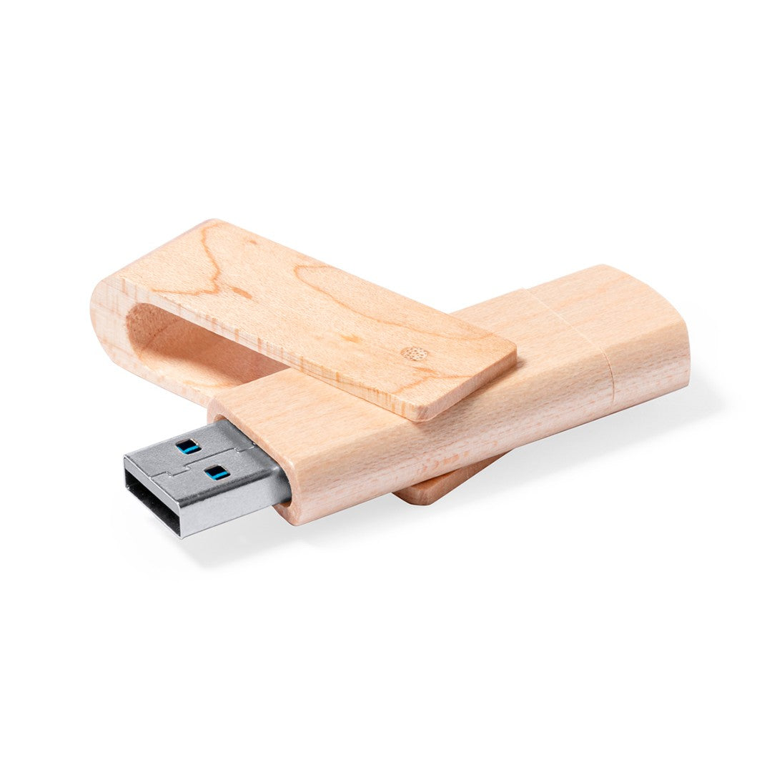 Chiavetta USB OTG in Legno 16GB 06009