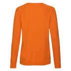 Felpa leggera donna French Terry girocollo raglan F62146