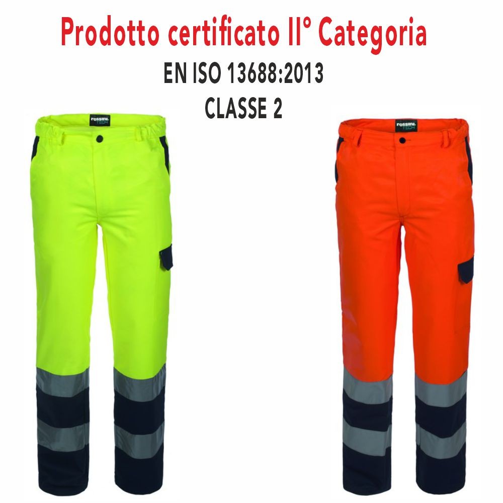 Pantalone alta visibilità A00130 240gr.