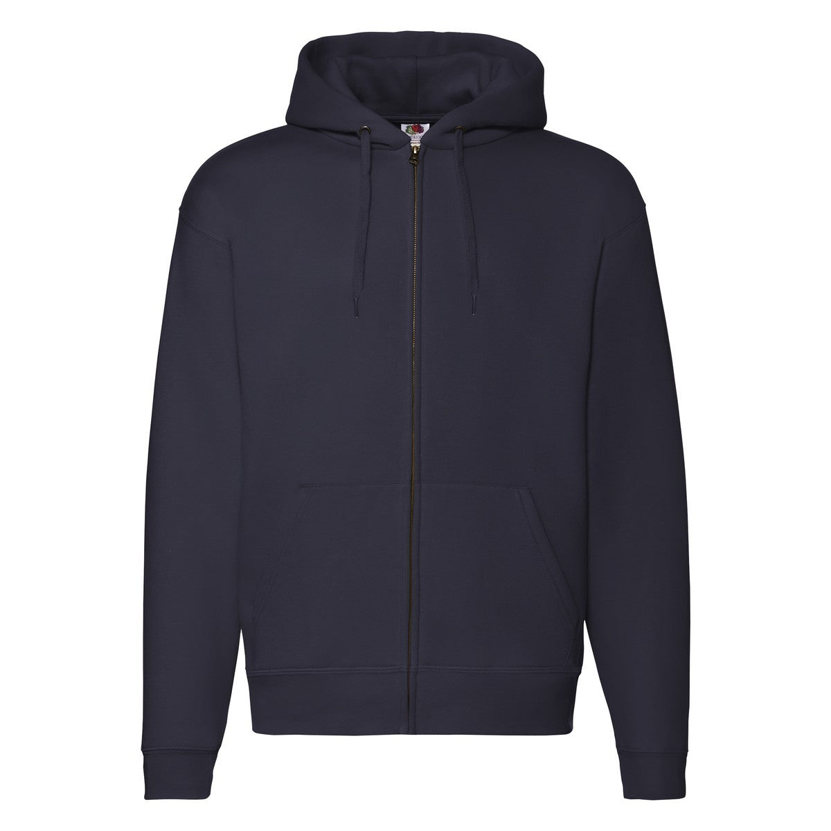 Premium felpa cappuccio zip lunga F62034