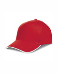 Cappellino 5 pannelli piping 03552