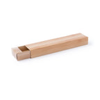Set penna biro e matita meccanica in bambù 00199