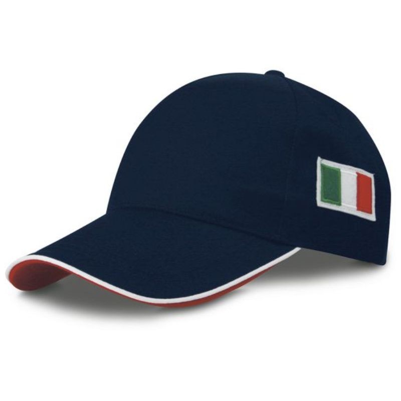 Cappellino Italia 5 pannelli 03540