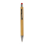 Penna in bambù con gommino touch 00232