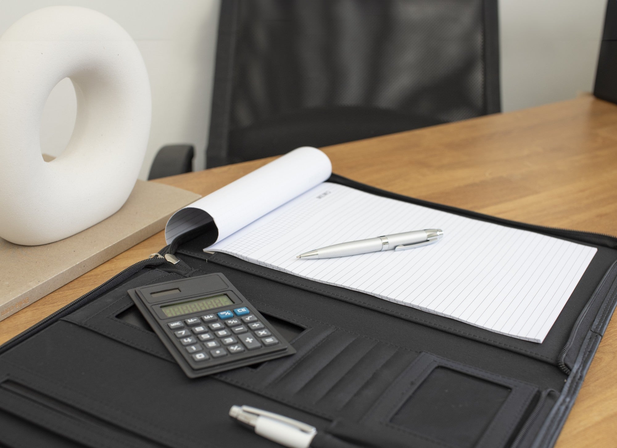 Portablocco personalizzato +/- A4 in microfibra 01515