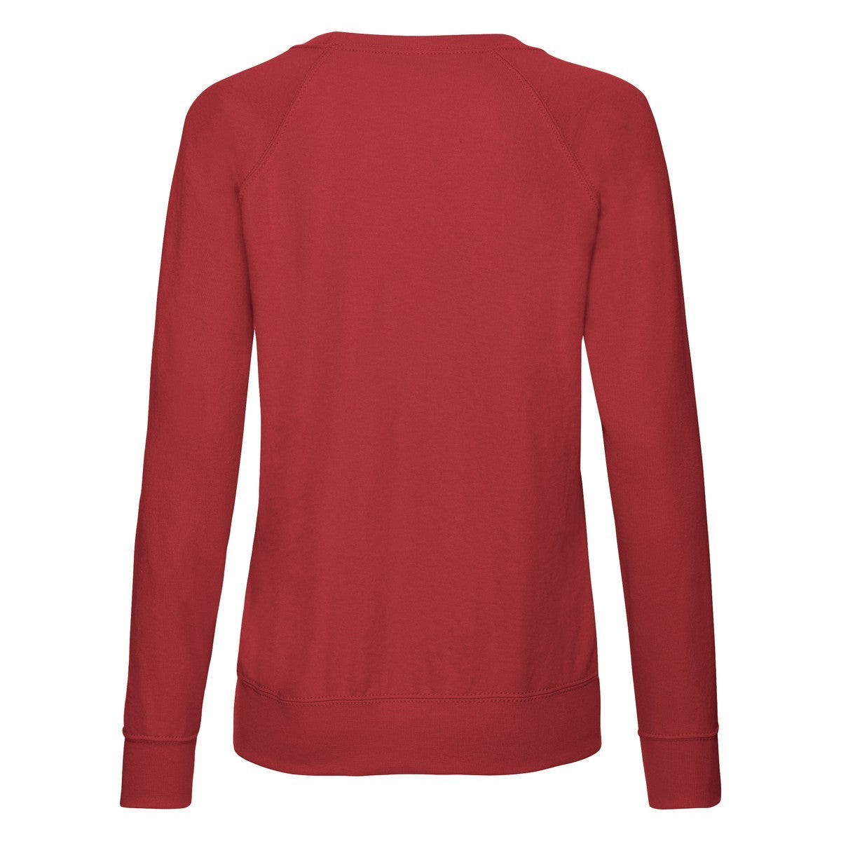 Felpa leggera donna French Terry girocollo raglan F62146
