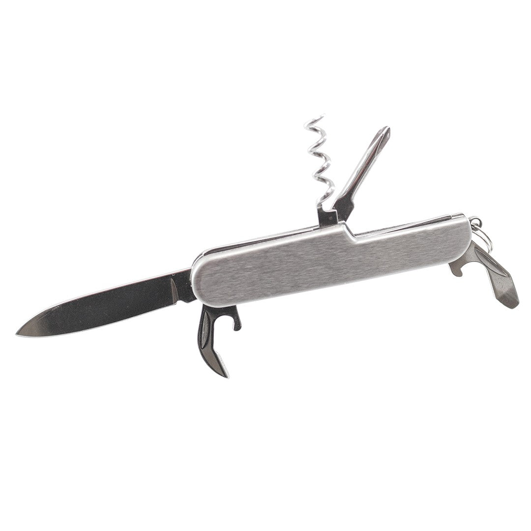 Coltellino multiuso acciaio inox 6 funzioni 31 8225