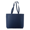 04123 Borsa cotone colorato 135gr con soffietto alla base 50x38x15
