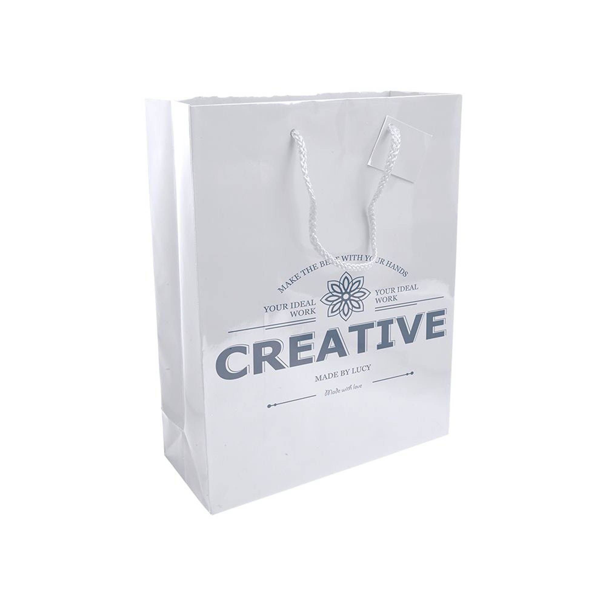 Shopper carta laminata 26x35x11 05181