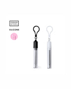 Cannuccia estensibile acciaio inox con pulitore 31 6306