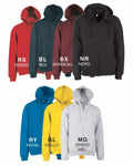 FELPA "PENSACOLA" CAPPUCCIO e ZIP 64455U