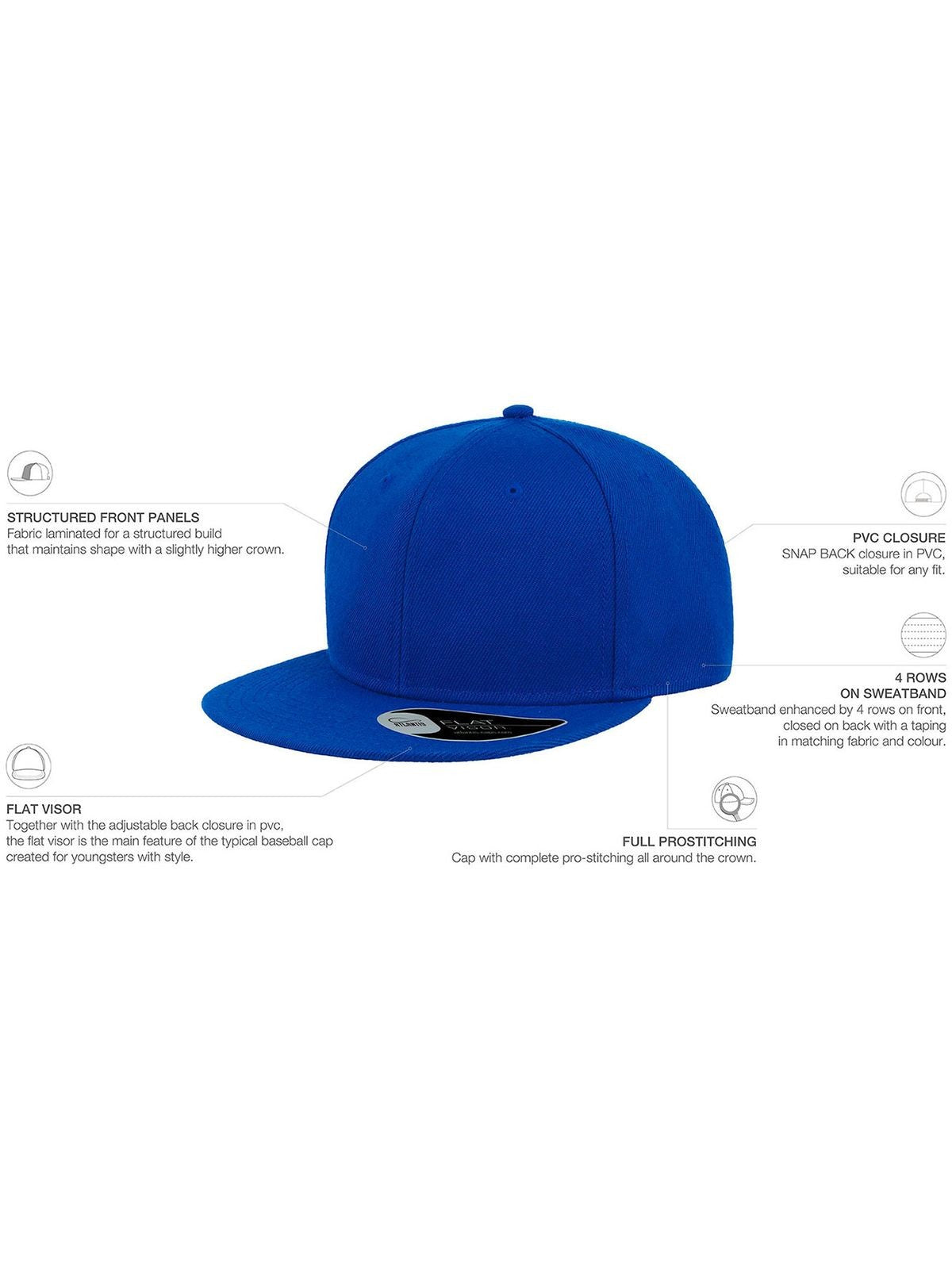 Cappellino Snap 6 pannelli 03551A