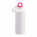 Borraccia alluminio moschettone colorato 500 ml 03152