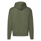 Premium felpa cappuccio zip lunga F62034