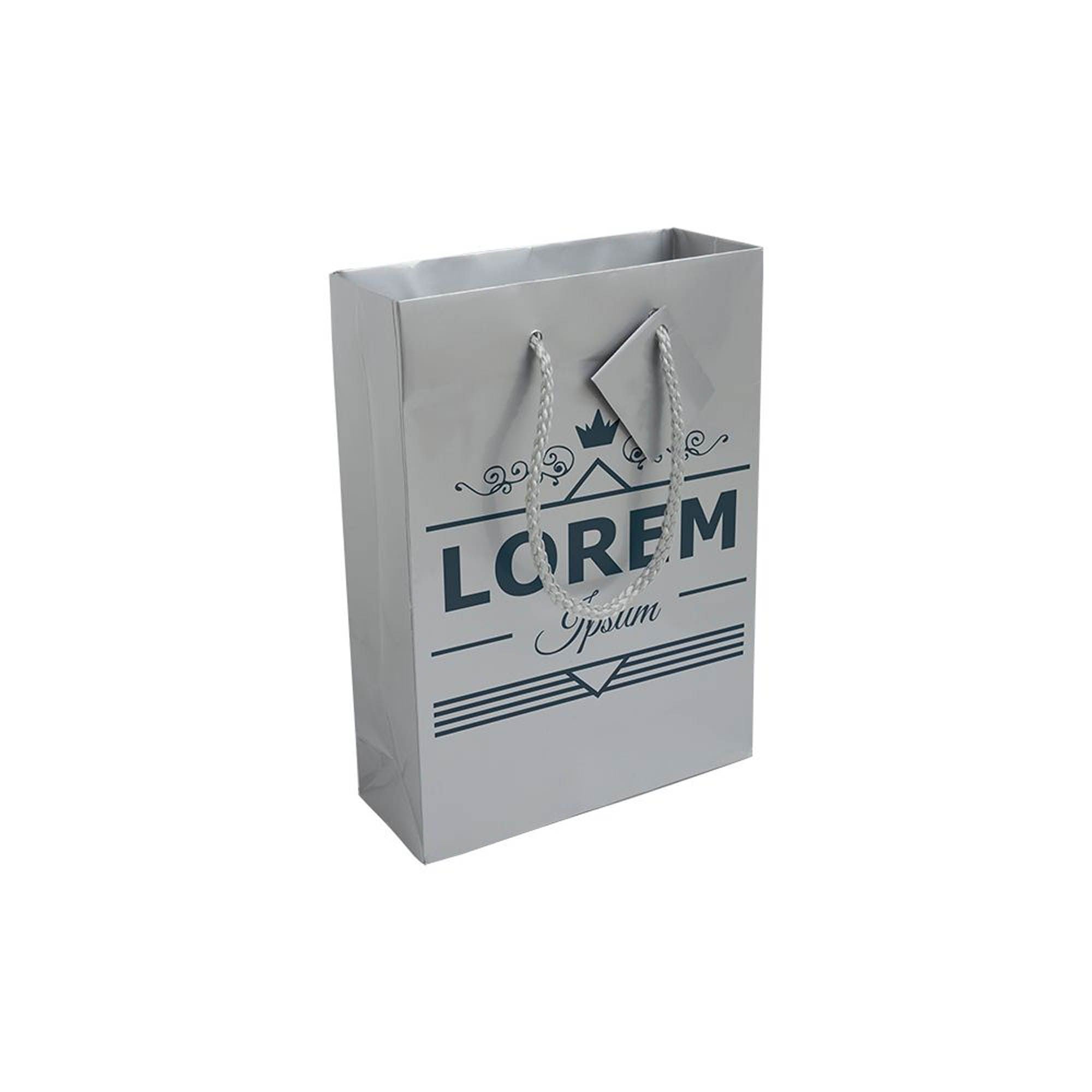 Shopper carta laminata 18x25x7 05179