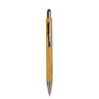 Penna in bambù con gommino touch 00232