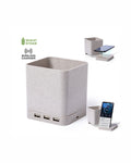 Portapenne con caricatore wireless in fibra di grano 31 6709