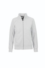 Jacket donna in felpa french terry zip lunga IT707