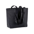 04141 Borsa cotone colorato 120gr con soffietto alla base 40x30x10