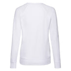 Felpa leggera donna French Terry girocollo raglan F62146