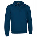 WOOD Felpa mezza zip