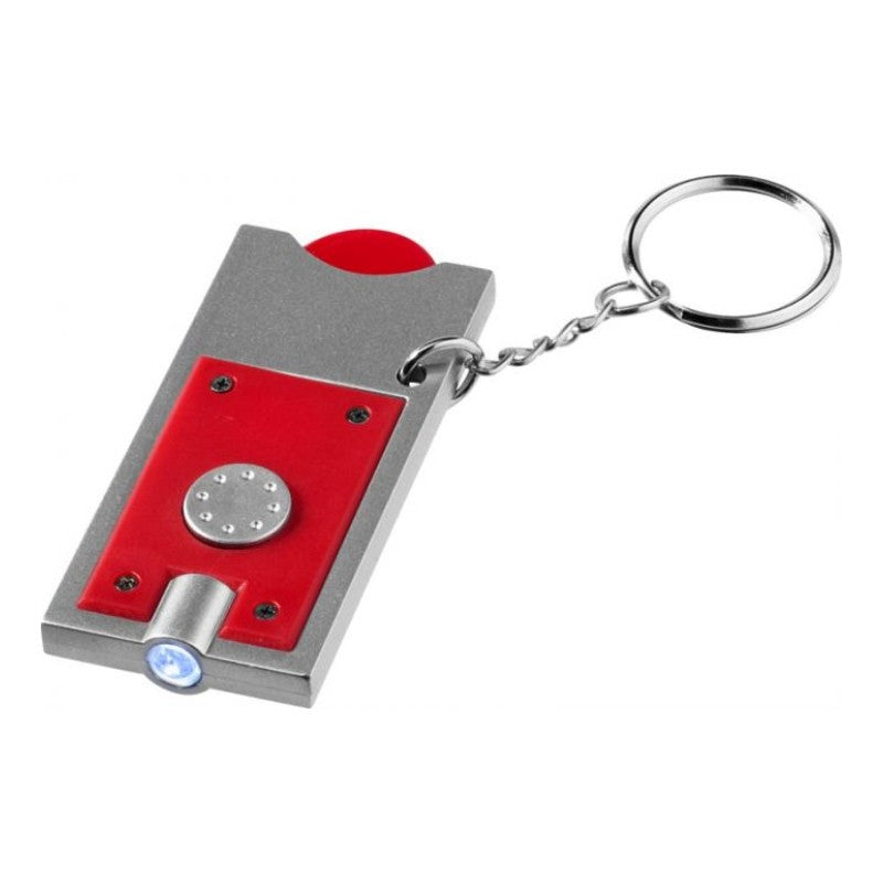 Portachiavi con gettone per carrello 03053