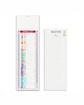 Calendario silhouette Multicolor 07512