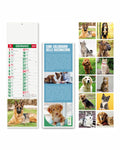 Calendario silhouette illustrato Cani e gatti 07537