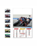 Calendario illustrato bimensile Moto Mondiale 07546