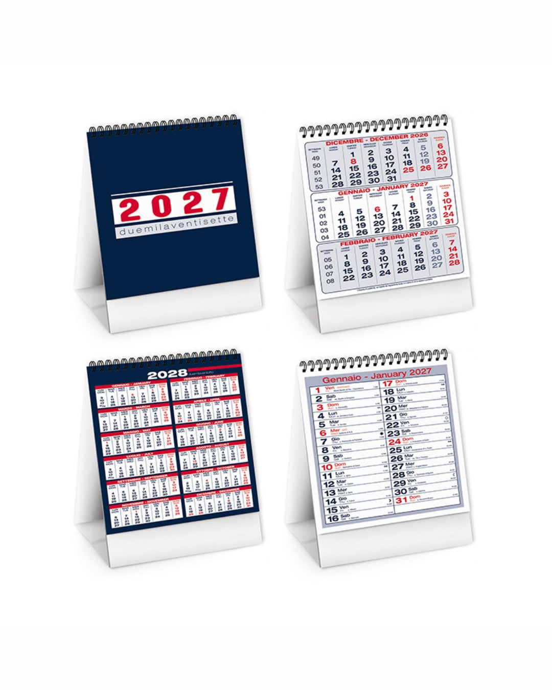 Calendario da tavolo Tall table 07555