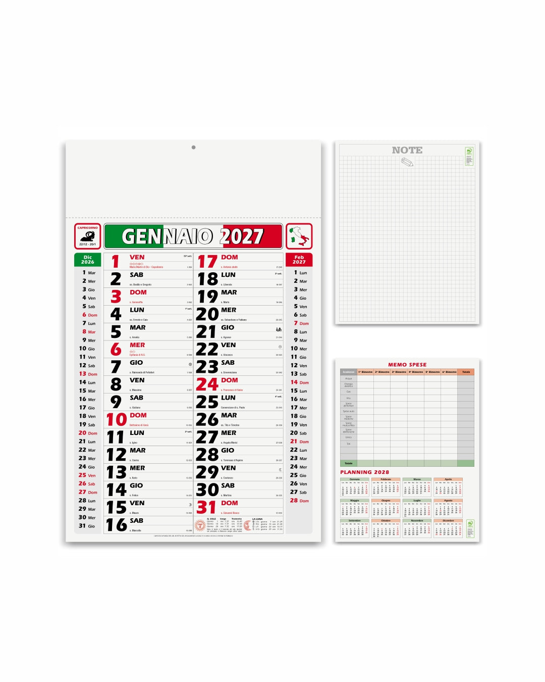 Calendario olandese Italy 07565