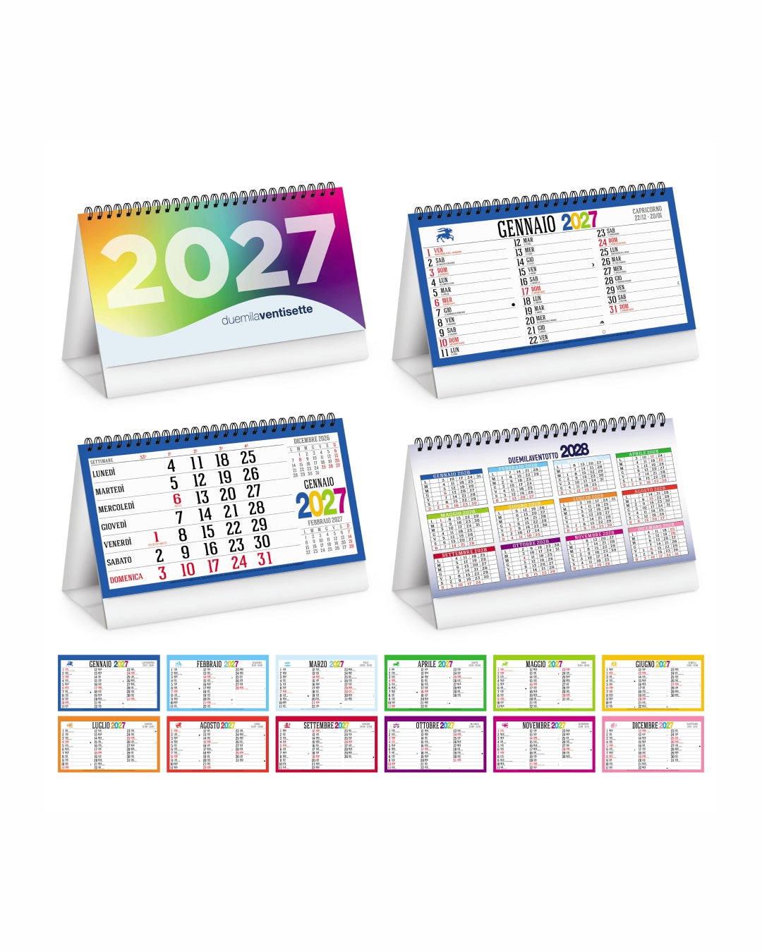 Calendario da tavolo Swedish table 07583