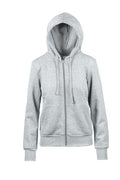 Felpa donna cappuccio zip lunga IT481