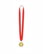 GUSSY Medaglia di metallo dorato 5 cm 31 21540