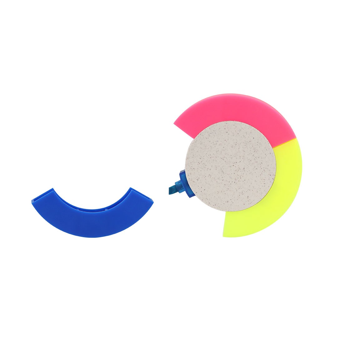 SALMAR Evidenziatore a 3 colori in fibra di grano 31 21797