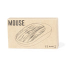Mouse wireless ergonomico ABS e bambù 31 1956