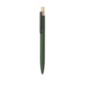 Penna biro in alluminio riciclato e bambù 00177