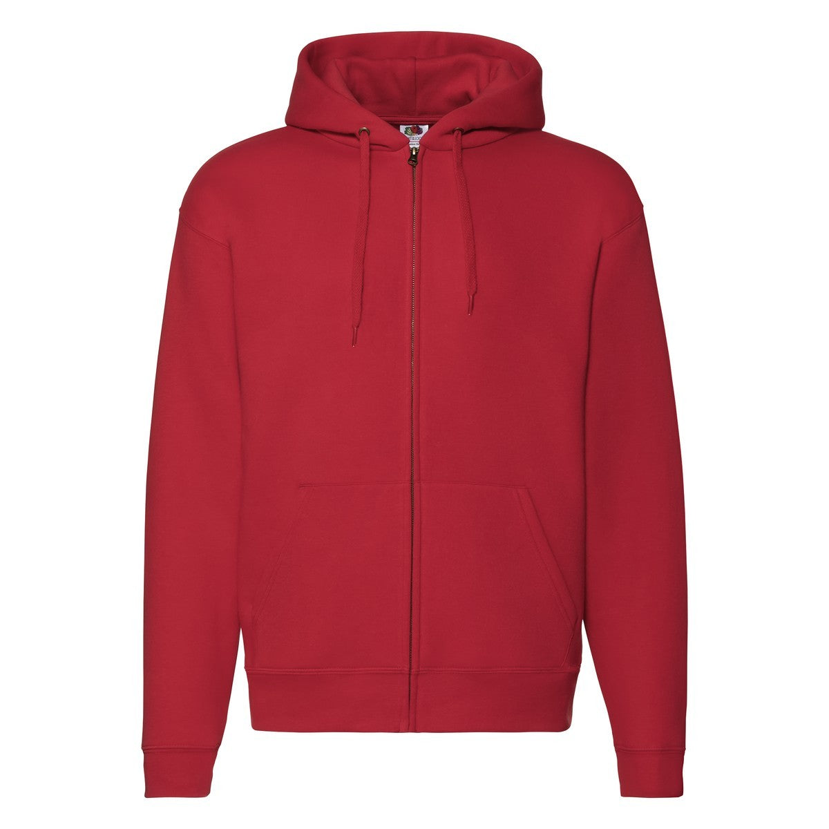 Premium felpa cappuccio zip lunga F62034