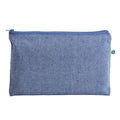 04290 Beauty case in cotone riciclato 150 g/m2, con zip